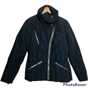Andrew Marc asymmetrical down jacket size Small